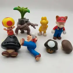 Iggy Koopa Moon Raccoon Toad Goomba Action Figure Prototype Game Movie TV Figurine Mini Toy Doll Gift Collectibles Real No Box
