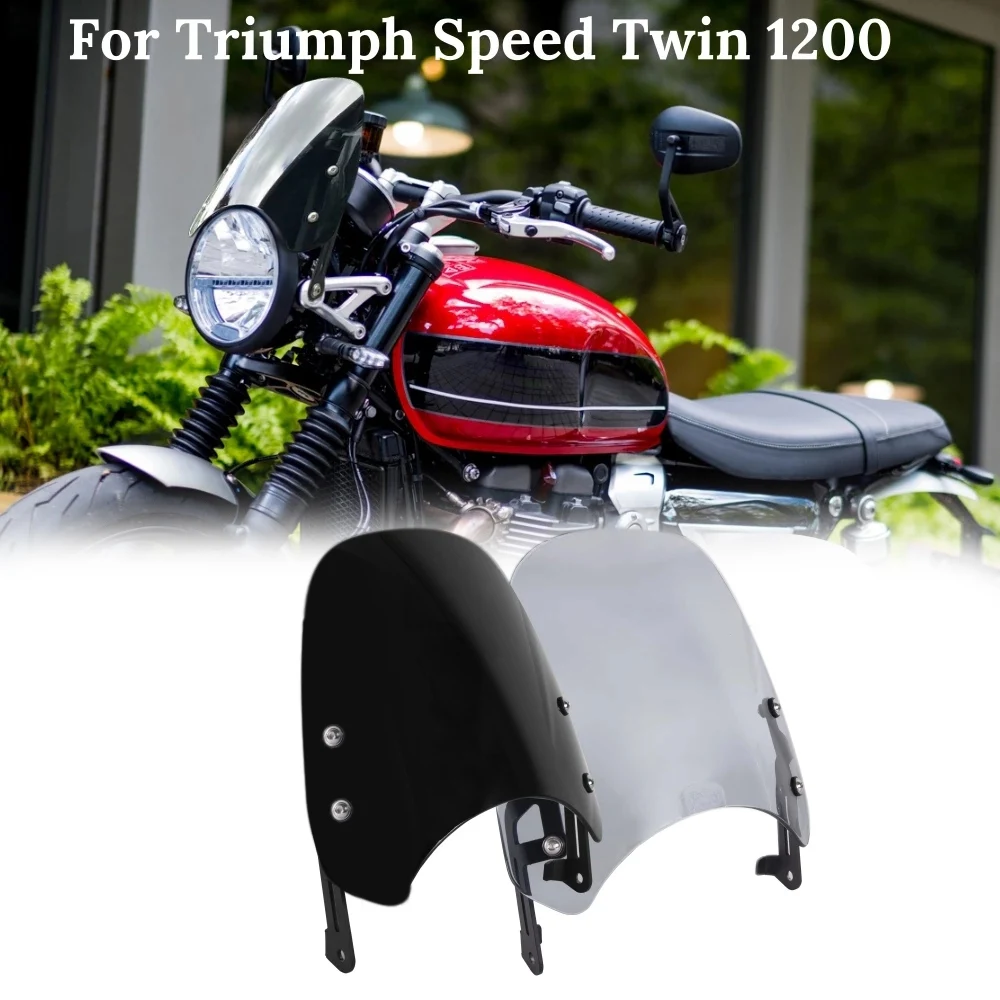 Motorcycle Windshield Windshield Wind Deflector Fairing for Triumph Speed ​​Twin 1200