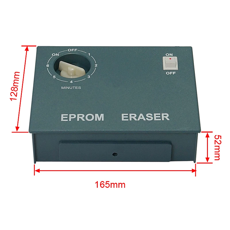 Gomma EPROM UV Luce ultravioletta Timer cancellabile Chip wafer a semiconduttore Cancella radiazioni Strumento cancellabile dati EPROM Spina UE USA
