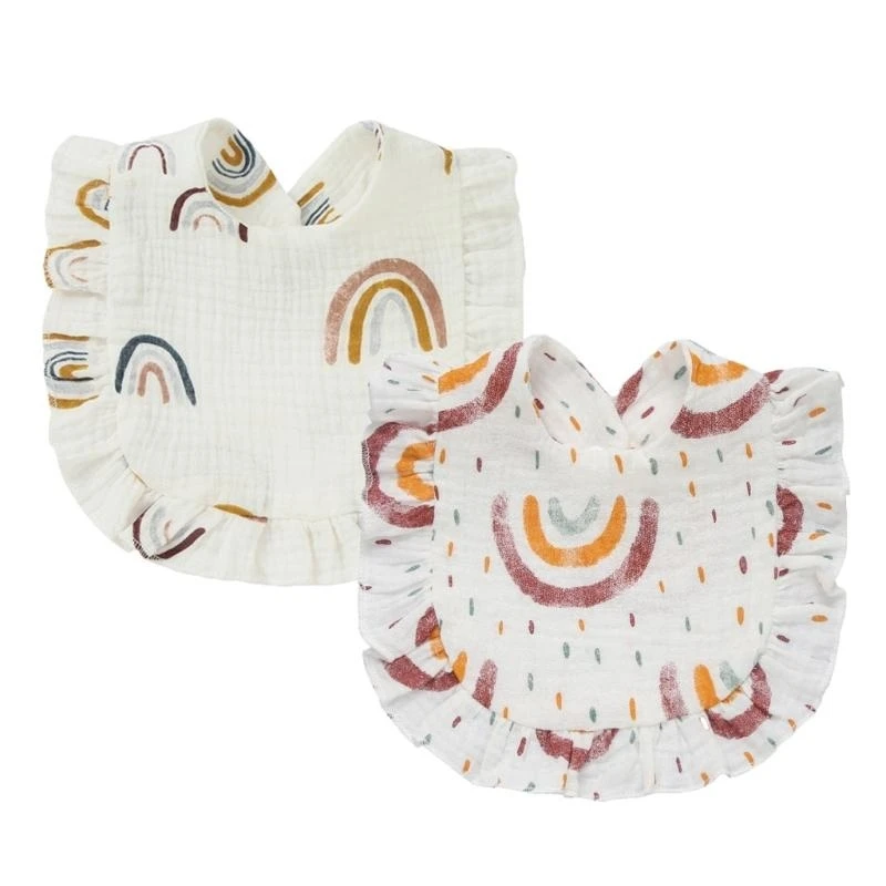 مريلة تغذية للرضع J15U مريلة لحديثي الولادة من LotusLeaf مريلة مستلزمات الأطفال #3