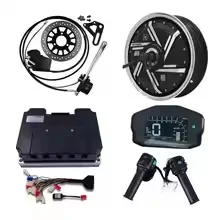 QS Motor 13inch 8000W Electric Scooter Motorcycle Hub Motor Kits With Maximum Speed 120kph