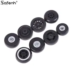 1* Plastic Travel Suitcase Wheels Repair Accessories Luggage Mute Wheel Travel Bag Suitcase Parts Axles Sliding Resistant Caster