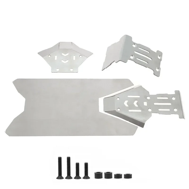 YIKONG YK7081 TB8 Stainless Steel Chassis Armor Guard Protection Protector Skid Plate RC Car Upgrade Parts Accessories