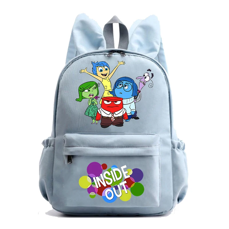 New Inside Out 2 Children School Backpack Kawaii Disney Backpack Cute Kids Backpacks Boys Girls School Supplies Birthday Gifts