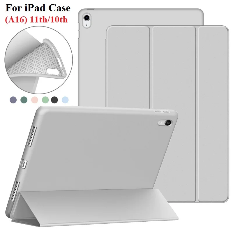 

Тонкий чехол для iPad 2026 A19 12-го поколения, A16 11-го поколения, 2025 Air 11 M2 M3 M4 M5 Pro 11, Air 8 4 5 6 7 10.9'', 10.2'', 7 8 9 10-го поколения, 5 6-го поколения, 9.7'', 10.5''