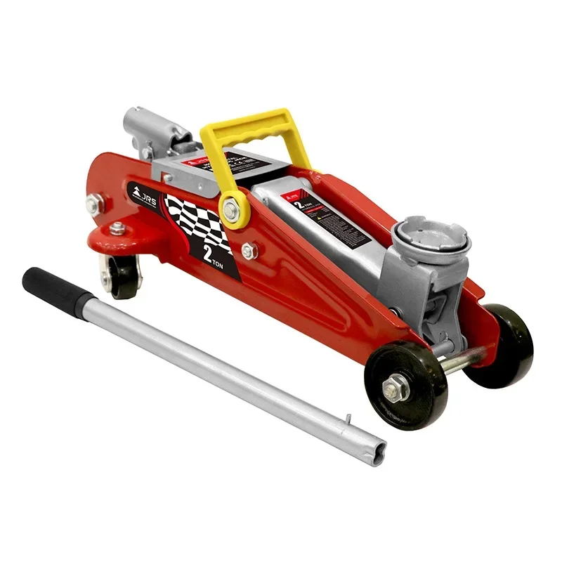 

Horizontal jack 2-ton hydraulic car mounted hydraulic lifting tool for small cars