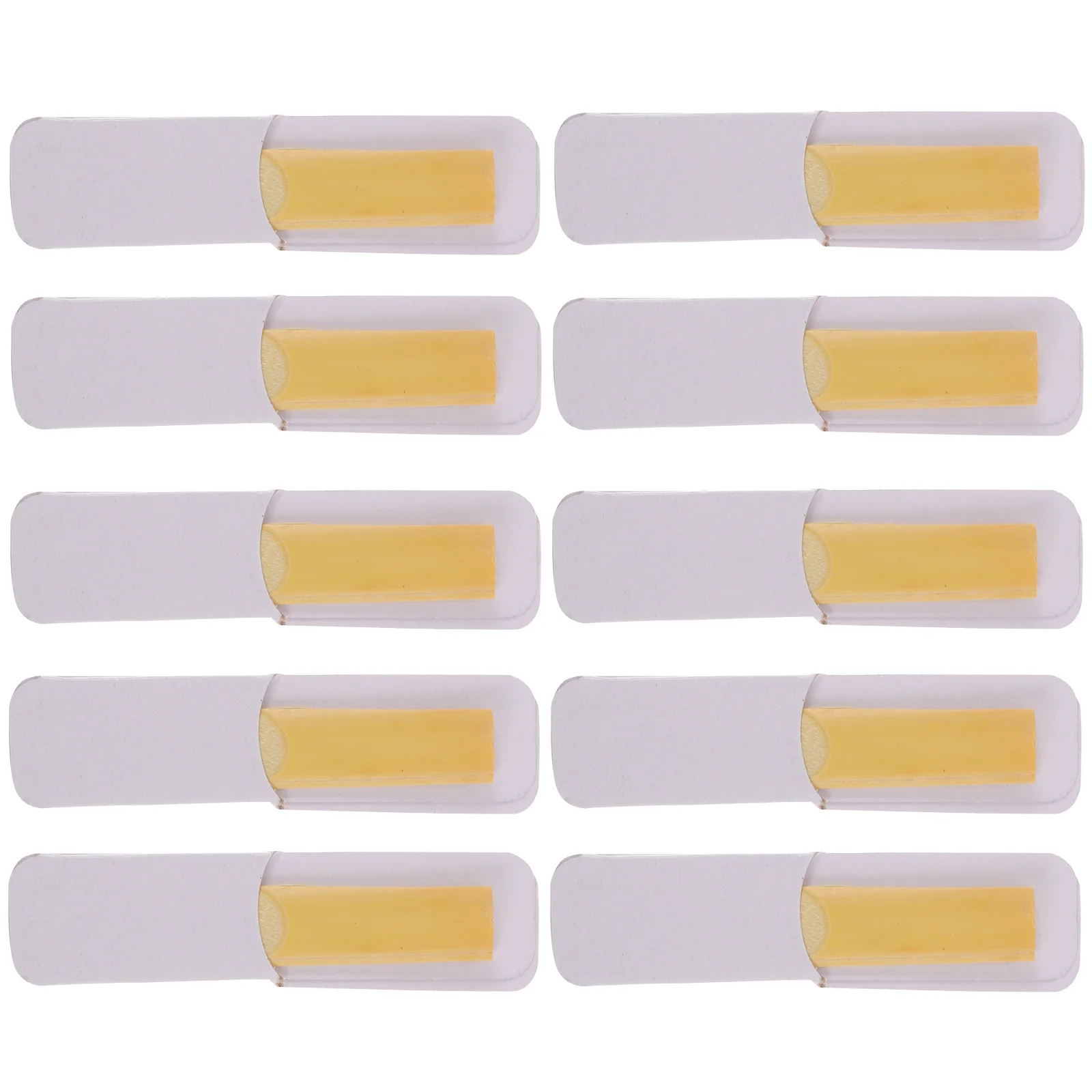 

10 Pcs Clarinet Player Reeds Saxophone Beginner Accessories Rhythm Replacement for