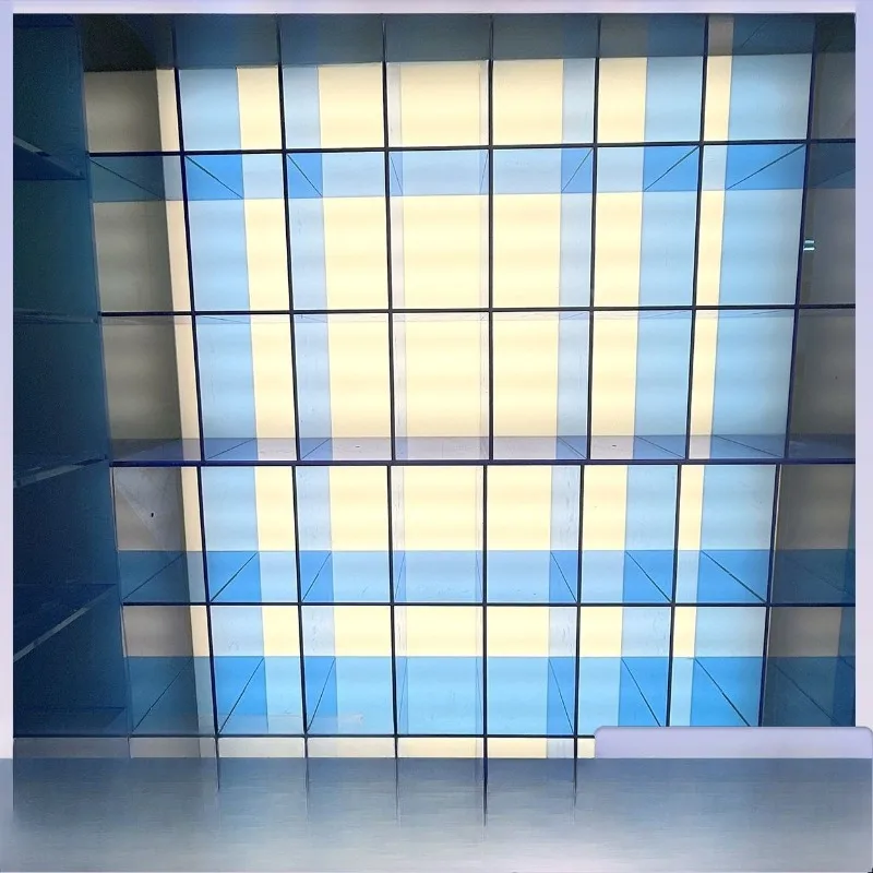 acrylic luminous display cabinet, figure storage cabinet plexiglass, bogu rack