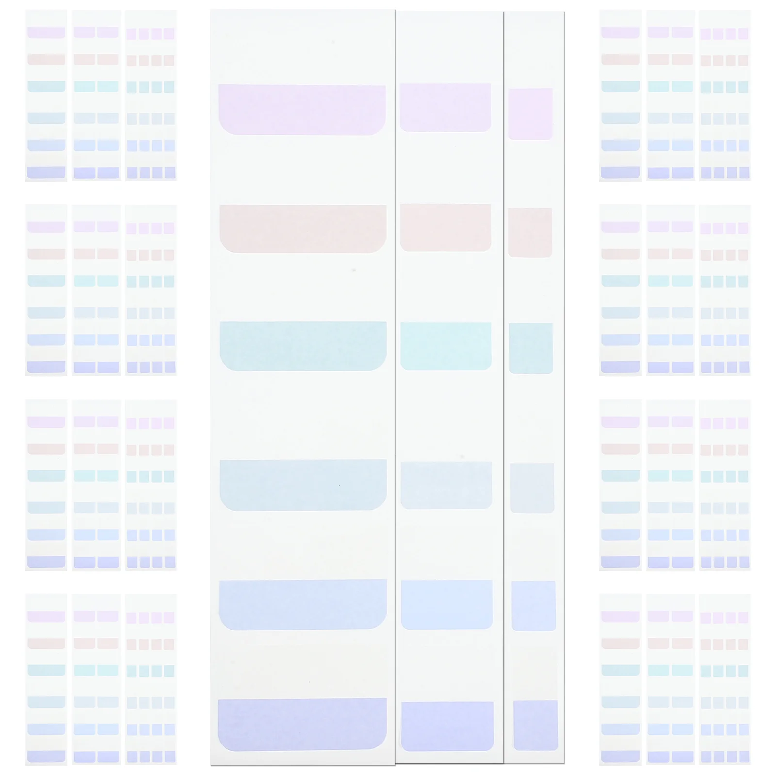 

Adhesive Reading Markers Sticky Reading Strips Adhesive Page Tabs Page Markers Reading Highlight Stickers