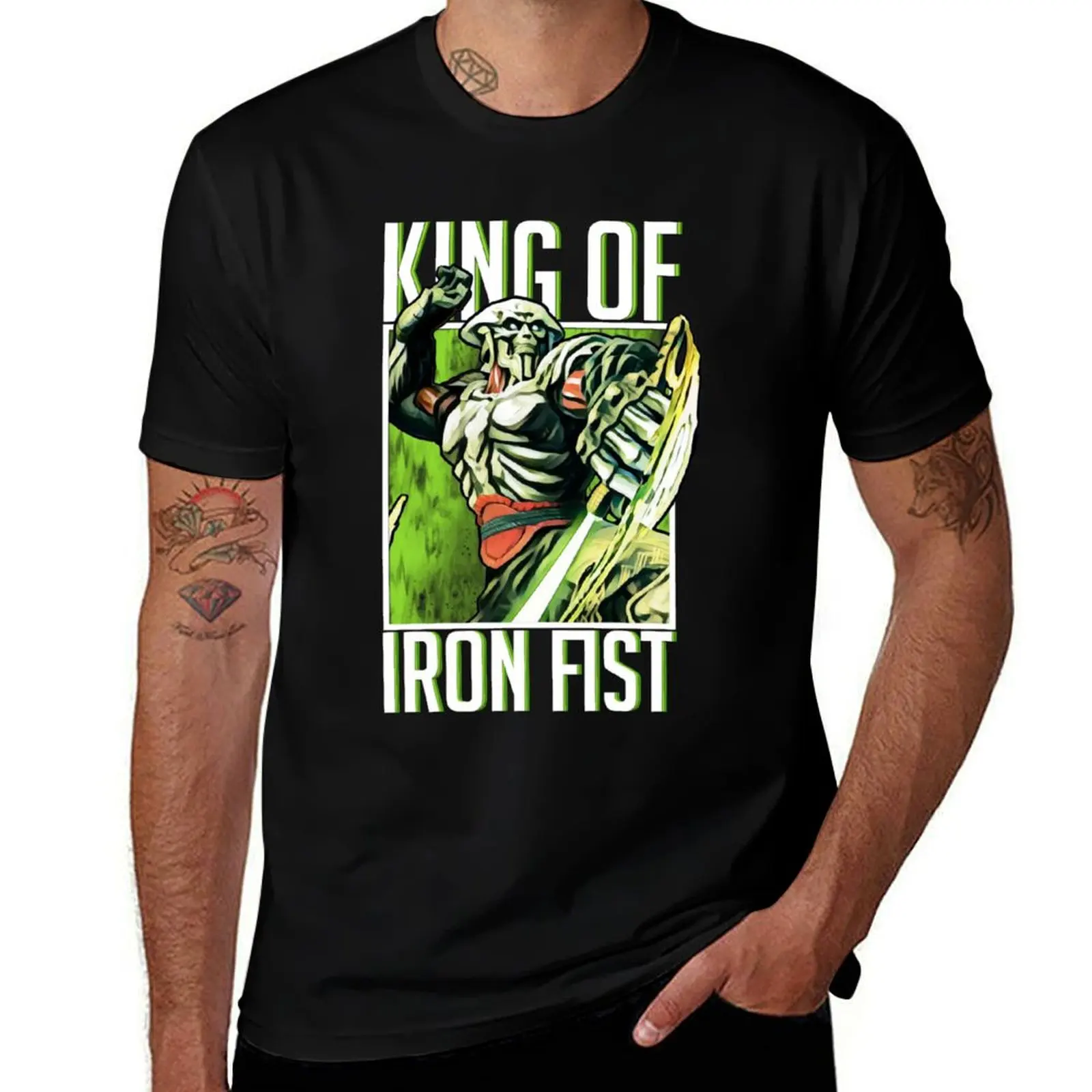 

King of Iron Fist - Yoshimitsu T-Shirt man t shirt heavy cotton funny t shirts man man t shirt summer T-Shirt