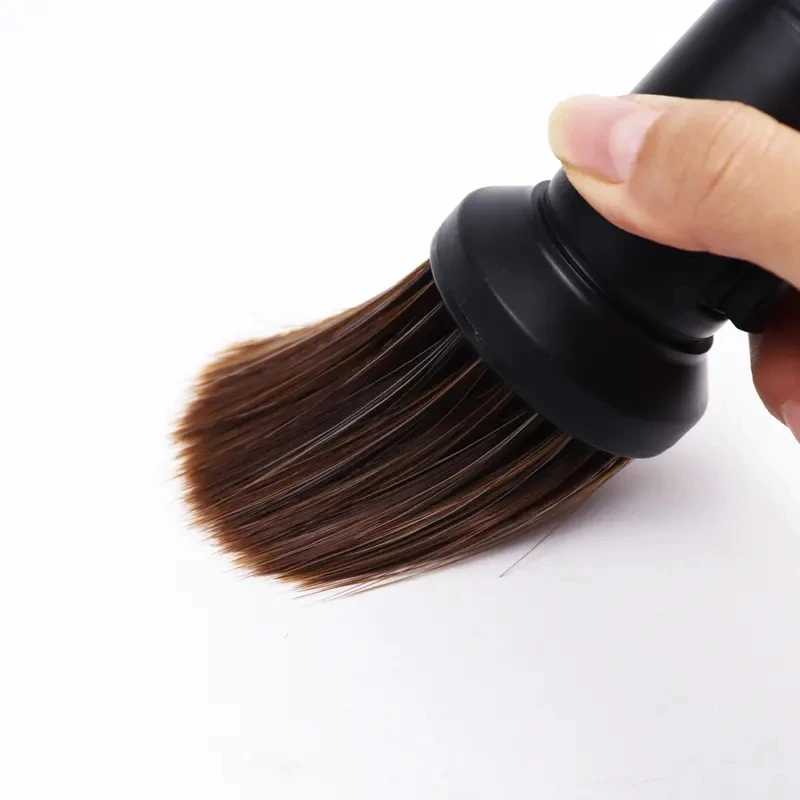 1pcs Professional Men Long Handle Neck Brush Beard Cutting Cleaning Brush Shaving Hairbrushing Sweeping Salon Barber Shop Salon