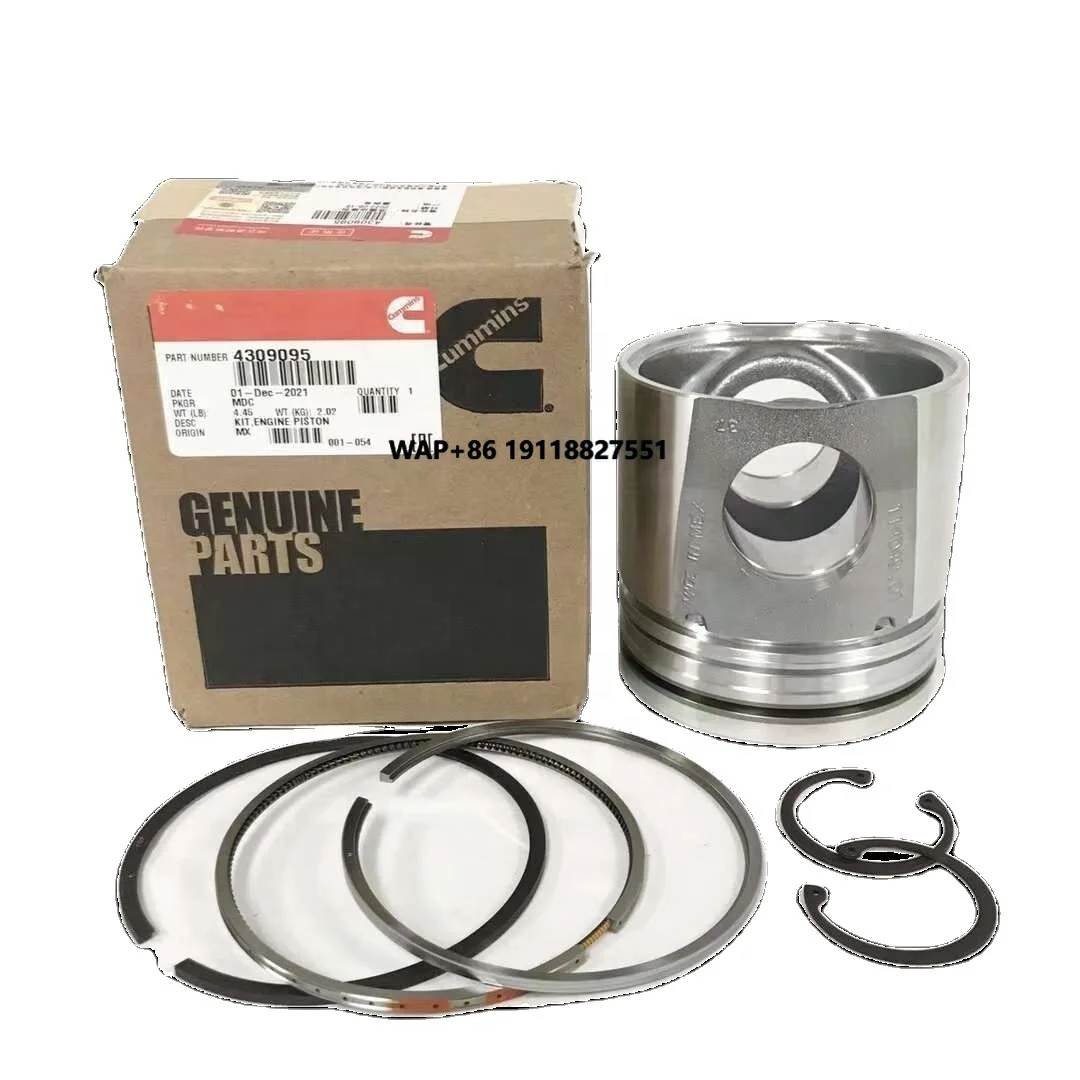 

Поршни двигателя 6CT8.3, оригинальные DCEC, электрические поршни 4309095, запчасти для поршней