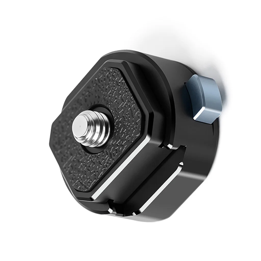 1/4 Schnellverschluss-Halterung mit Anti-Fall-Sperre, Aluminium-Mini-Kamerahalterung für Pocket 4 Pro Gimbal, Sicherer Stativadapter für Vlog-Reisen – Detail 5