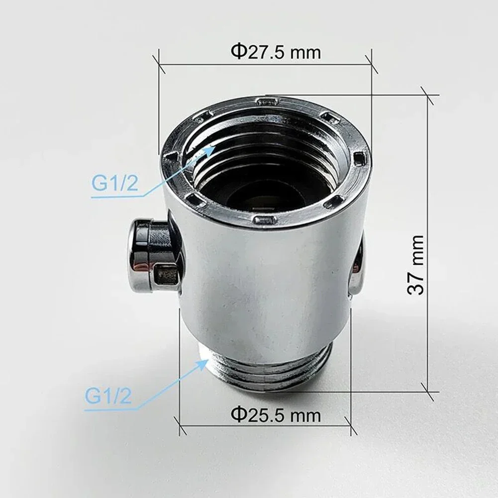 Shower Head Control Switch Flow Water Stop Valve Shower Heads One-Button Pause Water Controller Bathroom Accessories