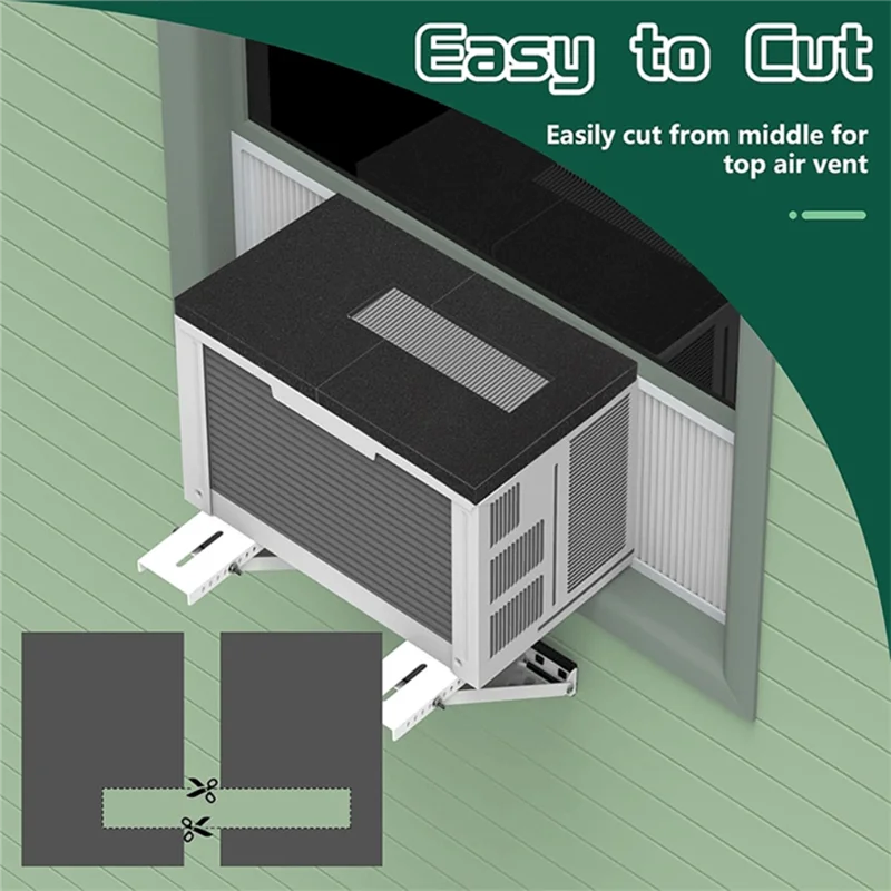 

YLS-Air капельная подушка для окна, съемная магнитная подушка, верхняя накладка для кондиционера для остановки капельного шума нанесения воды во тобе