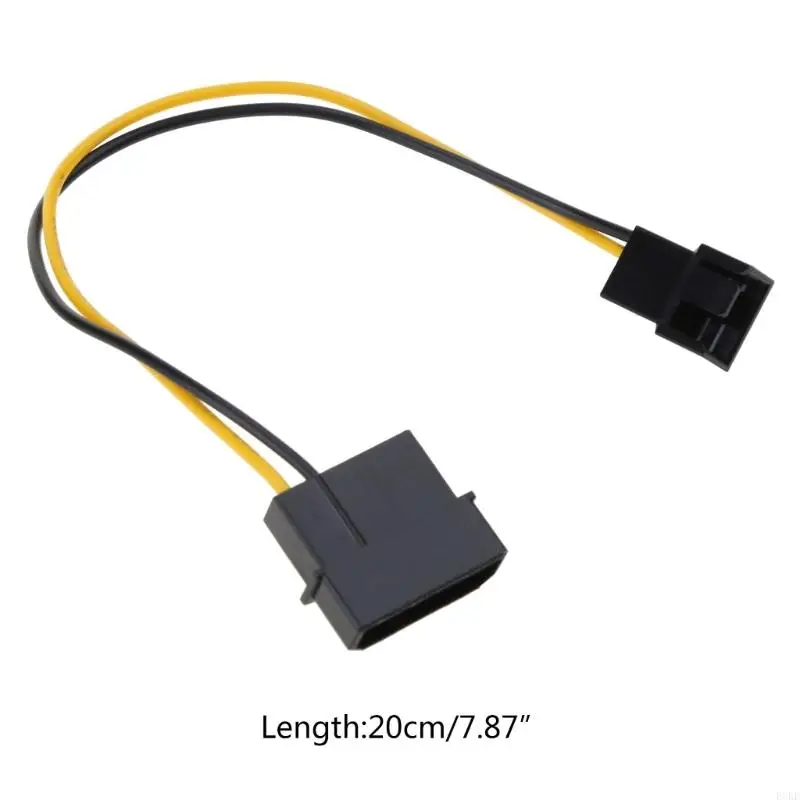 920L CPU Chasis Case Fan Power Connector Data Cable Adapter For 4-Pin Molex IDE to 3-Pin a Regular Molex IDE Power Connector
