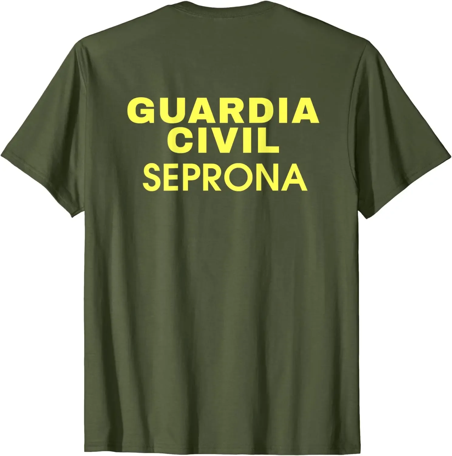 Spanish Policia Civil Guard Seprona T-Shirt 100% Cotton O-Neck Short Sleeve Summer Casual Mens T-shirt Size S-3XL