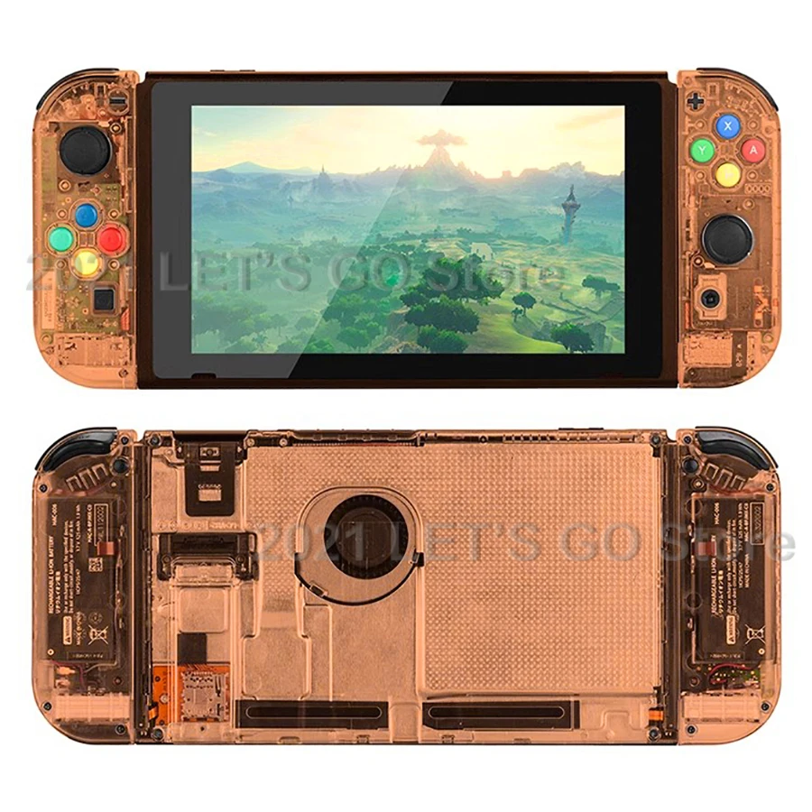 Nintend Switch DIY Replacement Housing Shell Transparent Clear