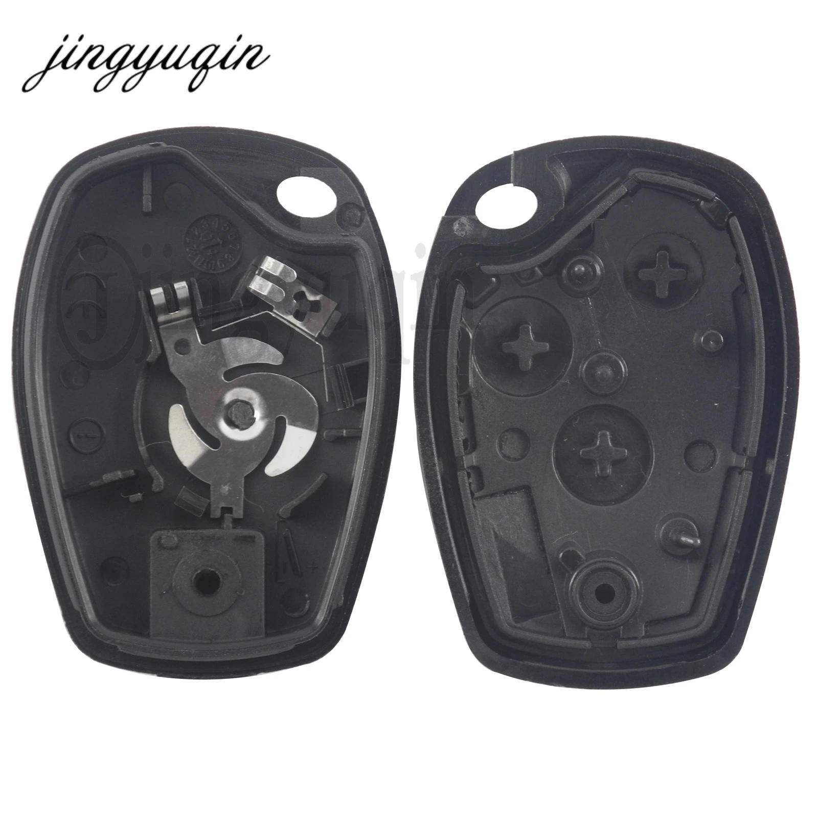 jingyuqin 20pcs/lot 3 Buttons Remote Car Key Shell For Renault Dacia Megane Master Fluence Laguna Clio Vivaro No Blade For