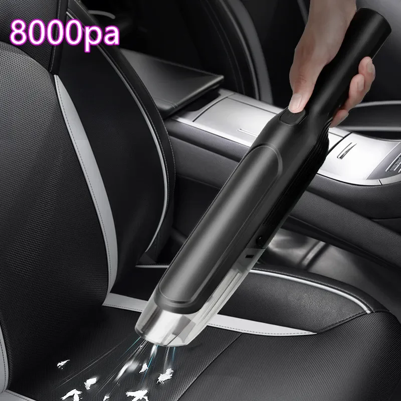 Car vacuum cleaner car wireless charging car home wet dog brush pet hair vacuum cleaner with floor