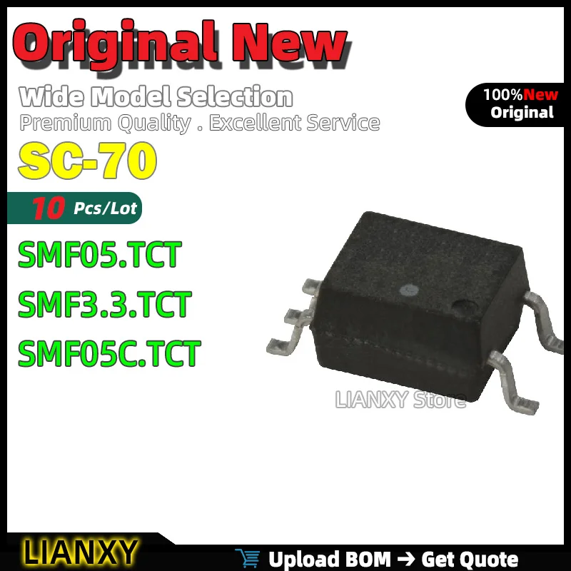 10pcs SC-70 SMF05.TCT SMF3.3.TCT SMF05C.TCT TVS Diode New Original