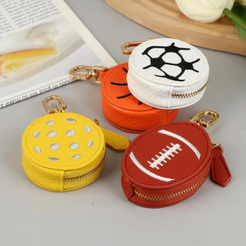 Small Ball Design Coin Purse Headphone Pouch Ideal for Gym and Outdoor Activities view 2