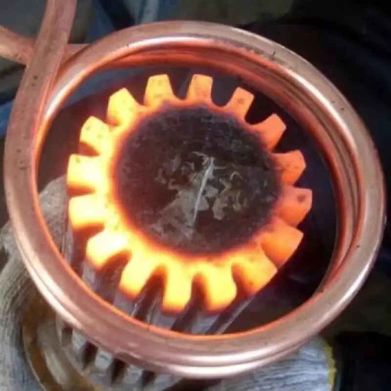 High Frequency Induction Heating Machine15KW 20KW 30KW Engine Core 380V High Rigidity Precision Melting Copper Furnace