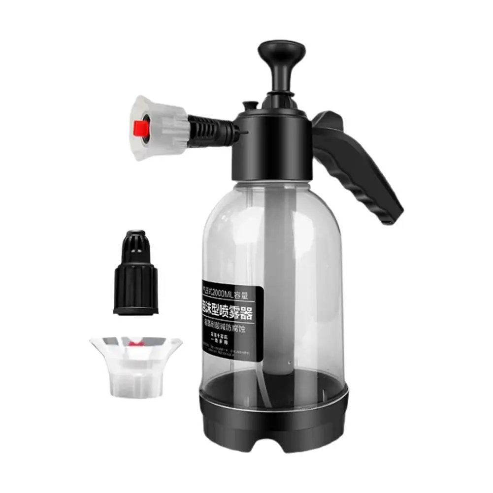 Car Wash Foam Sprayers 2L Hand Pump Pneumatic Foam Cannons Snow Foam Spray Bottles Handheld Car Plastic Cleaning Sprayer Tools view 4