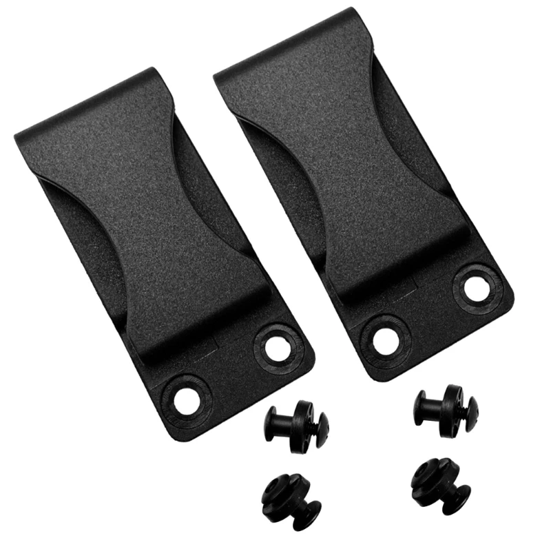 

Q2Q4 2pcs Knife Sheath Back Clip Waist Clip for Tool Storage Keep Tool Ready to Use