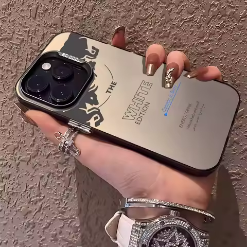 Red Logo B_BullS Case for Samsung Galaxy A36 A35 A34 A32 A30 A26 A25 A24 A23 A22 5G 4G A20 A16 A15 A14 A13 A12 Acrylic Cover