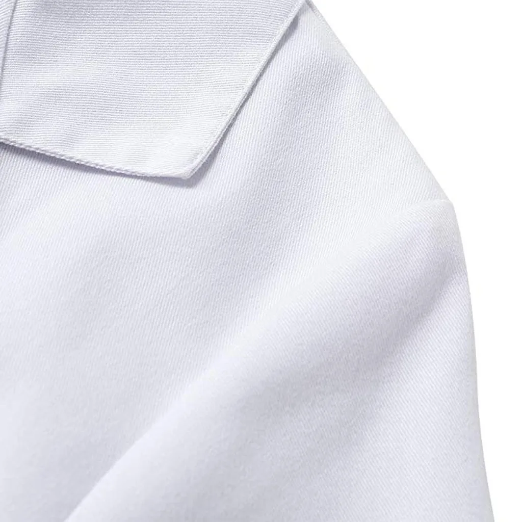 White Nurse Uniform For Women Top Short Sleeved Shirt Lab Coat Doctor Uniform Women Medical Clothing Beauty Salon Suits
