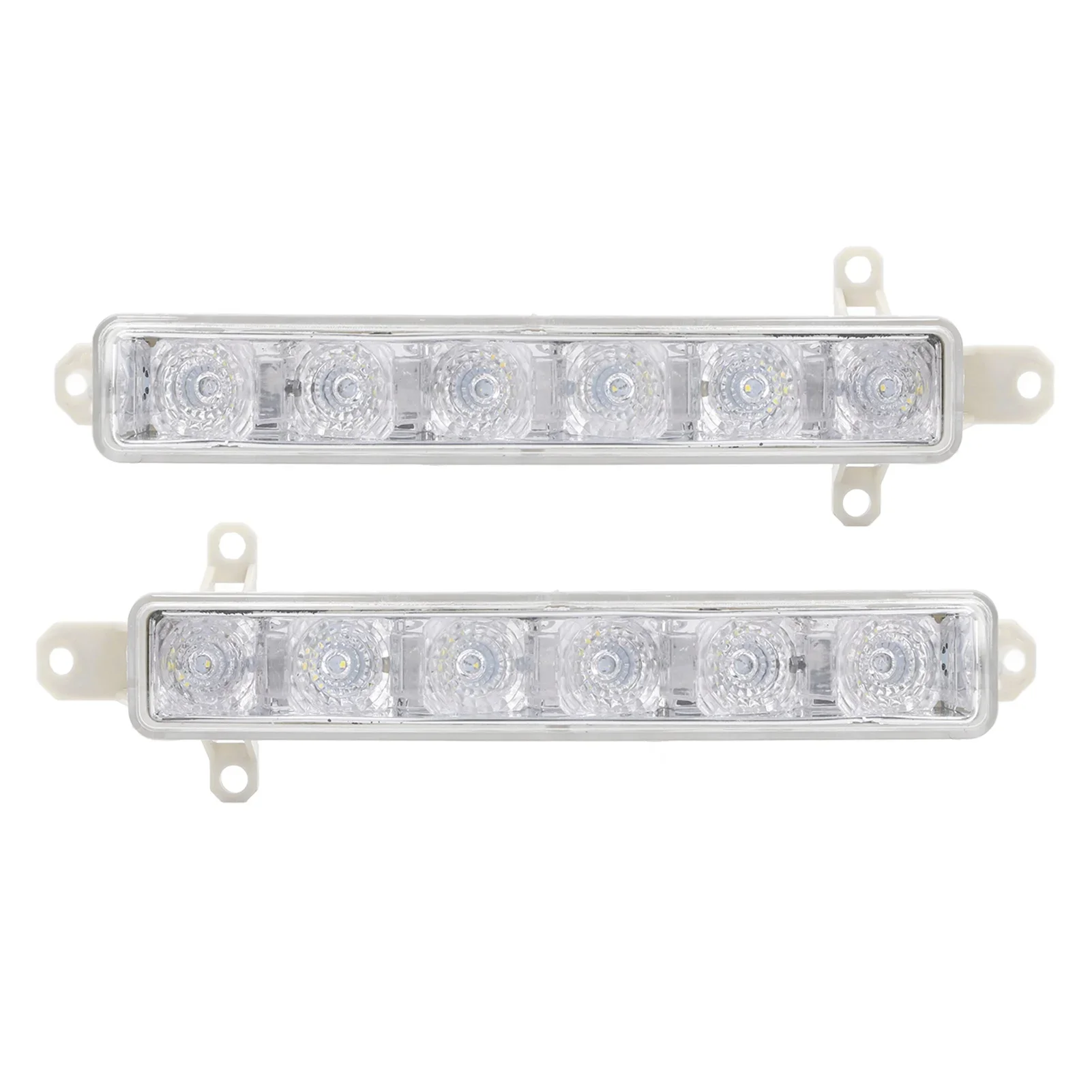

2PCS Car Daytime Running Light 5520280 6 LEDs Bright Light Heat Resistant 9802795580 Replacement For Peugeot 301 308S 408 045448
