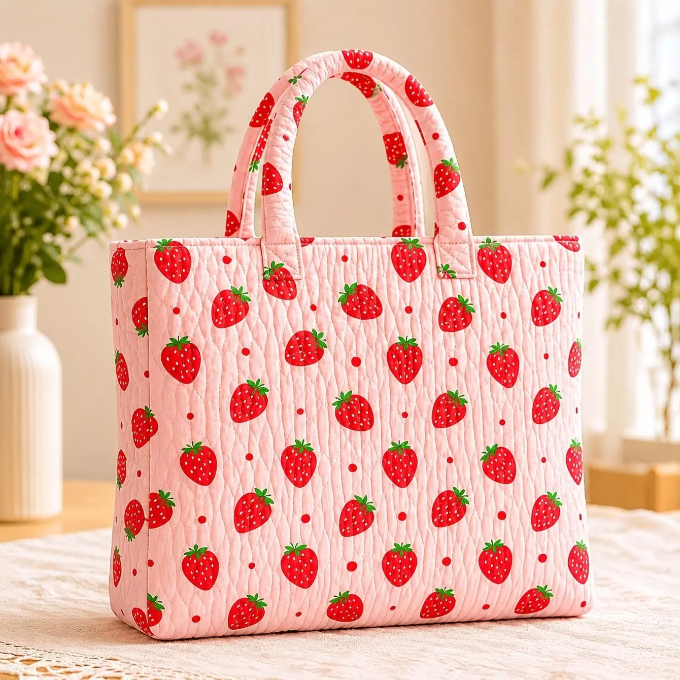 3D Printed Quilted Tote Bag Shopping Bags Gifts Shoulder Bag elegant Handbag Sport Bag Travel Beach Hiking Camping