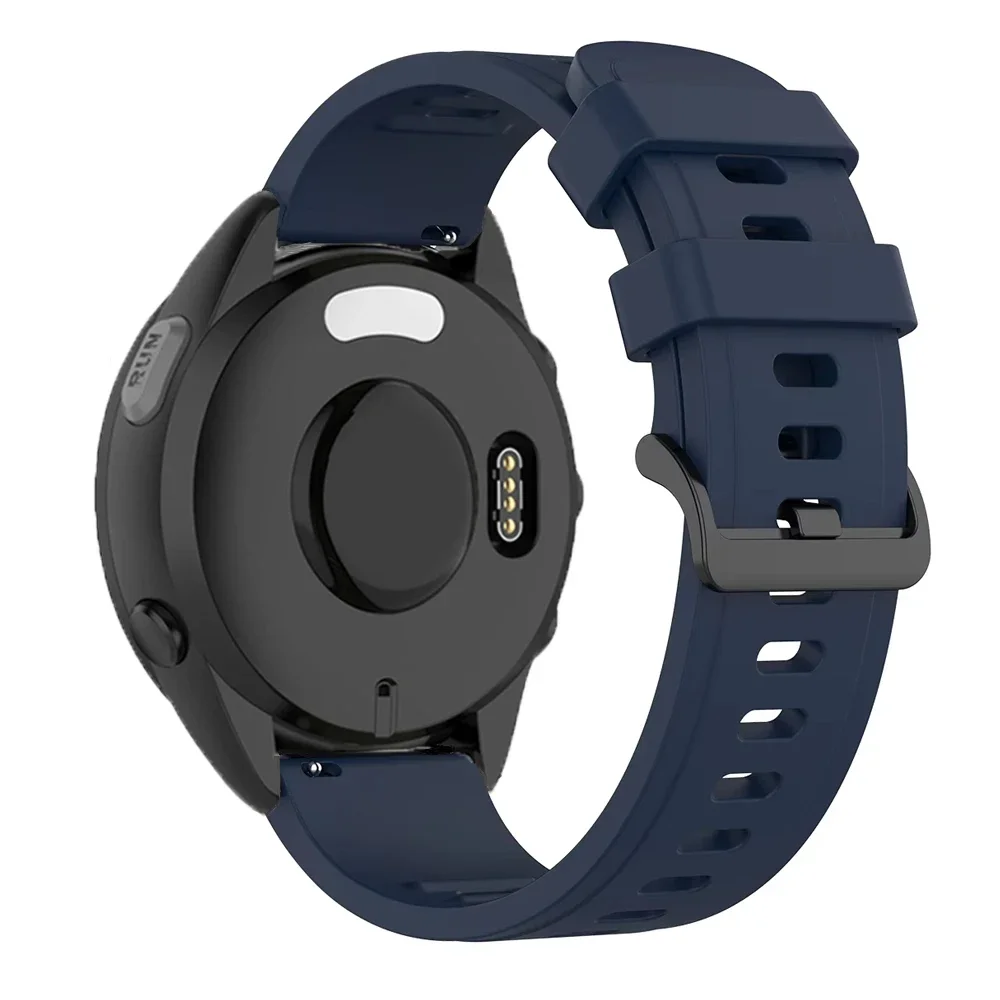 Bracelet en Silicone 22mm 20mm pour Garmin Vivomove Trend/Active 5/Venu 3, Bracelet de sport confortable pour Garmin Forerunner 965/955/265/255