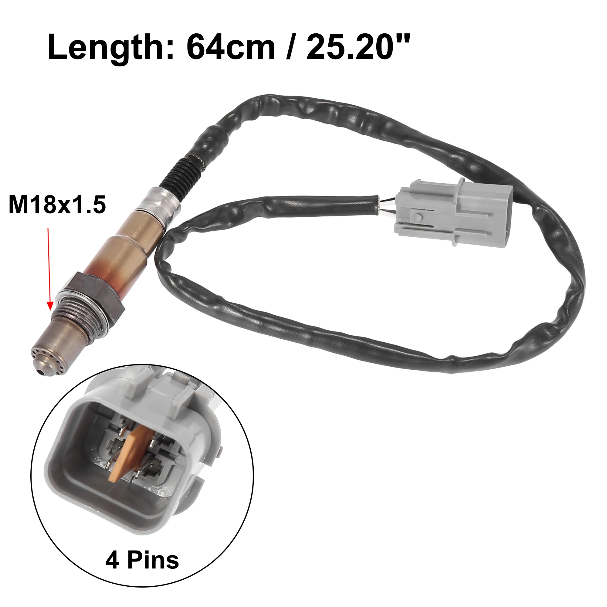 X Autohaux Auto Exhaust Gas Oxygen Sensor 39210-2B355 for Hyundai Elantra 2016 1.6L Air Fuel Ratio O2 Sensors Car Accessories