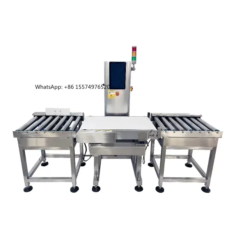 2026 Conveyor Scale Automatic  Check Weigher with a Rejector for Carton Big BagsAccept Customization