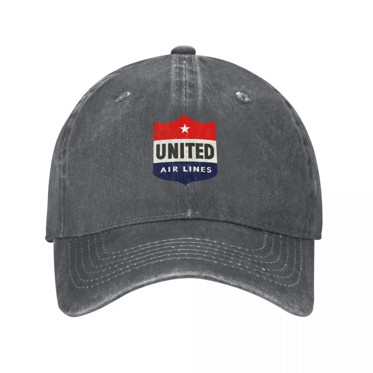 

United airlines Baseball Cap Big Size Hat Brand Man cap sun caps Rugby Men's Caps Women's