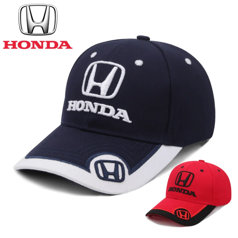 HONDA modny haft czapki baseballowe kobiety mężczyźni czapka typu snapback kobiece męskie daszki kapelusz przeciwsłoneczny unisex regulowane