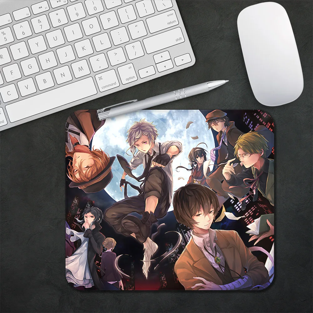 Anime Bungo Stray Dogs Gaming Mouse Pad XS Small Mousepad For PC Gamer Desktop Decoration Office Mouse Mat Deskmat Rug