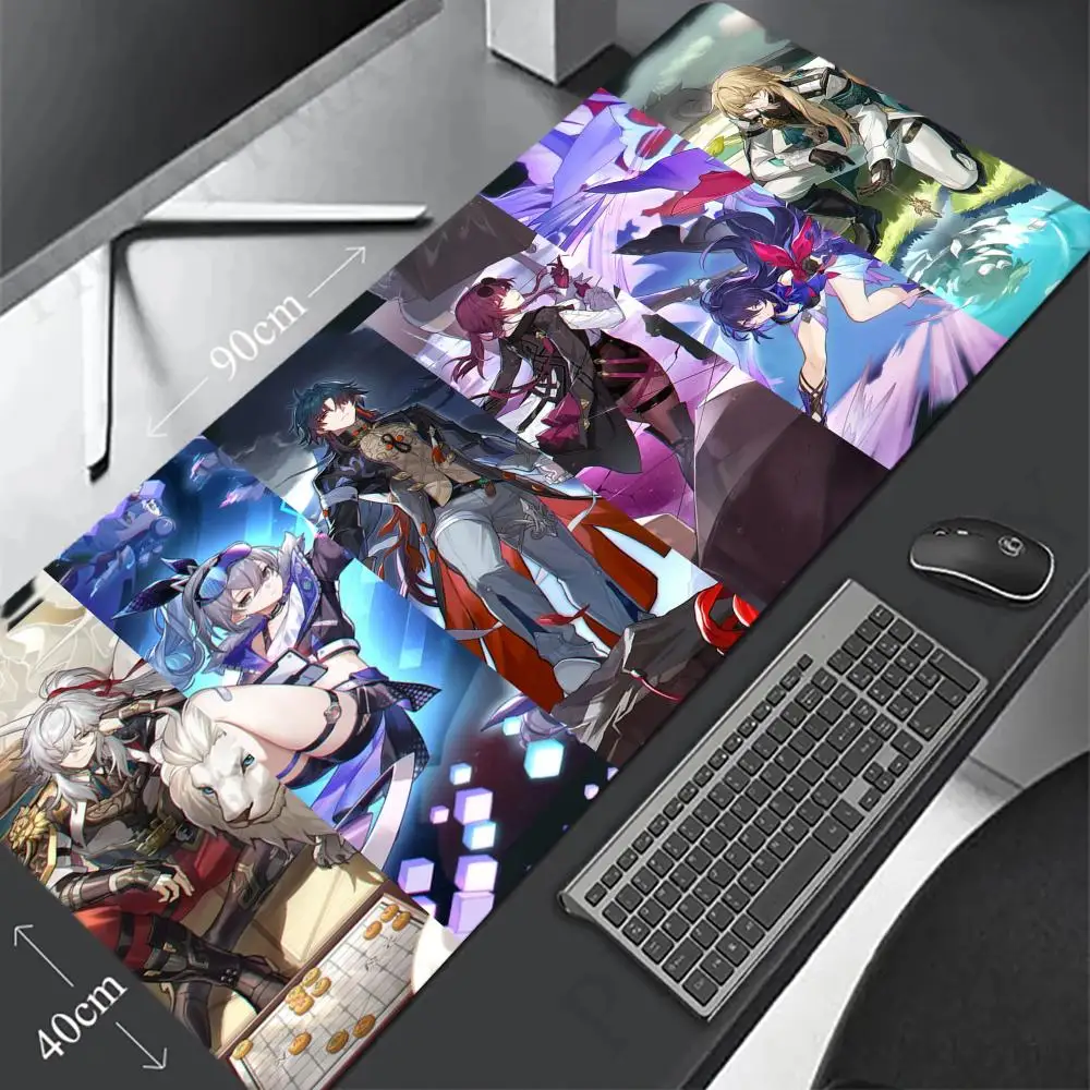 

Коврик для мыши Gaming 900 × 400 Коврик для мыши Gamer Xxl Коврик для мыши Офисные аксессуары Клавиатура Длинный коврик Компьютерный коврик Honkai Star Rail Настольный коврик