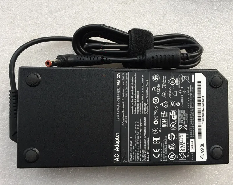 Lenovoラップトップ電源用acアダプター充電器,20v,8.5a,45n0112,170w,5.5x5.5mm,y500,y500n,45n0111,36200401,オリジナル