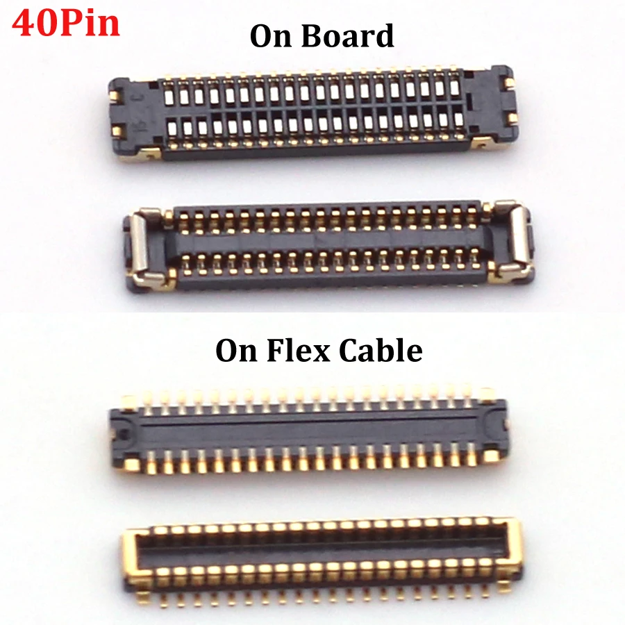 

New LCD Display FPC Connector Port Plug for Xiaomi Redmi Note 8T 8 / Note8T Note8 on Mainboard/Cable 40PIN