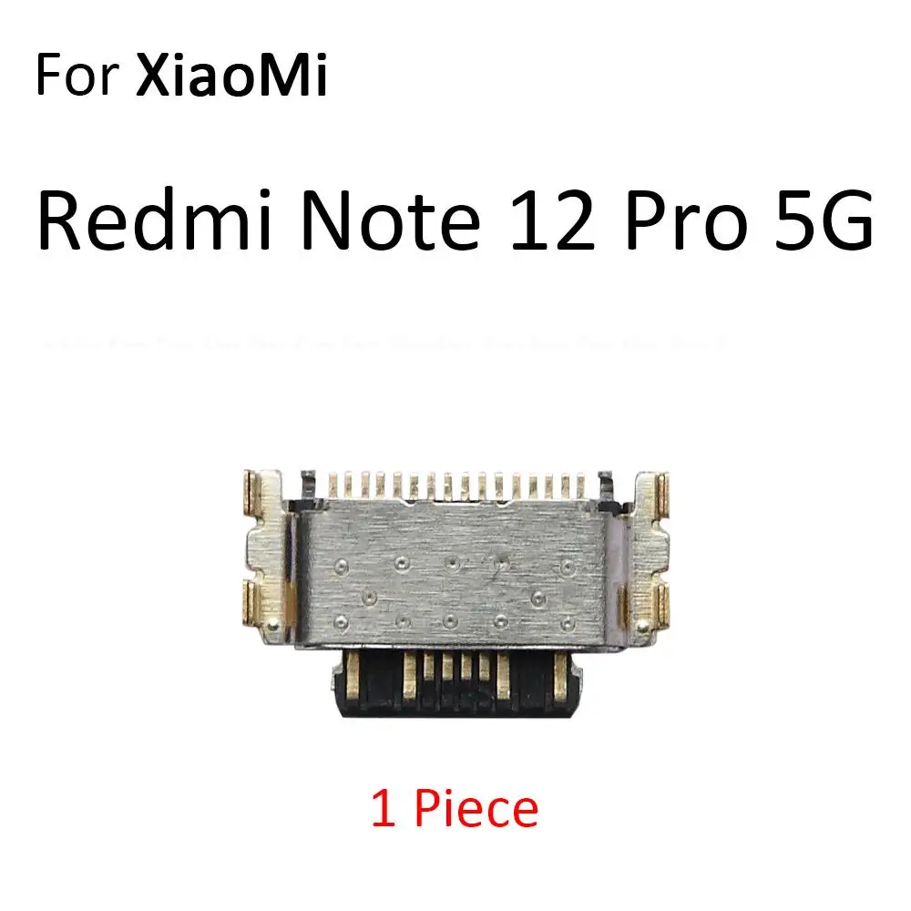 نوع C مايكرو USB جاك تهمة شحن موصل التوصيل حوض المقبس ميناء ل XiaoMi Redmi ملاحظة 12S 12 برو سرعة 4G 5G #5