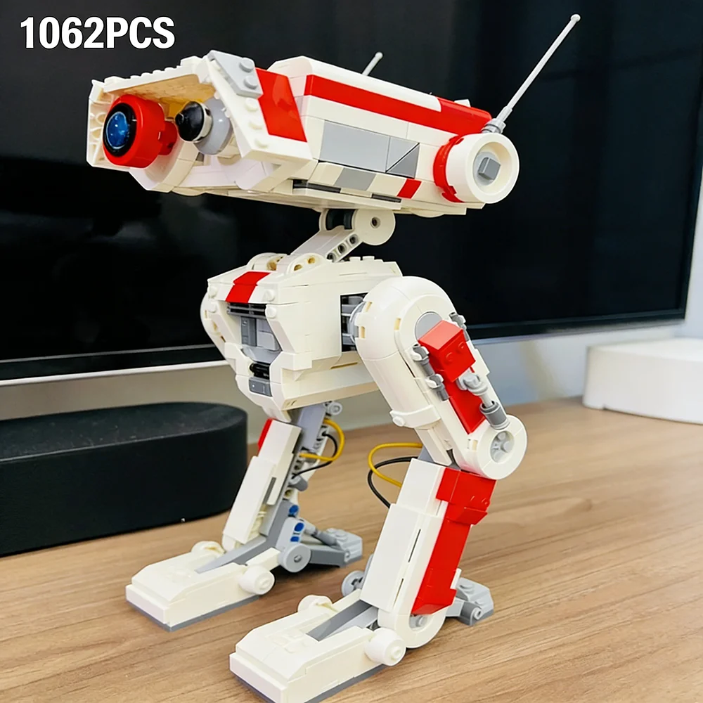 Bloques de Construcción Clásicos de la Película 75335 Fallen Order BD-1, Robots Técnicos Inteligentes, Juguetes para Niños, Regalo de Navidad