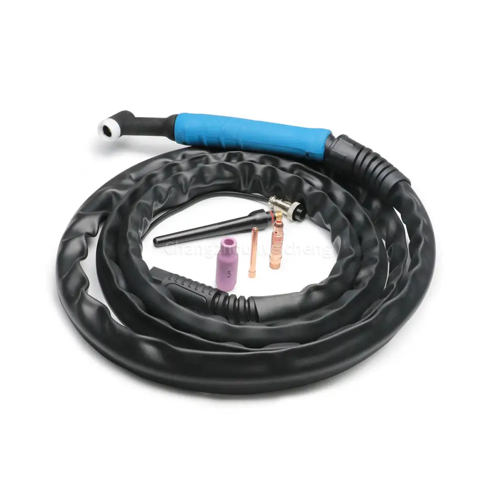 Air-Cooled WP26 Tig Welding Torch Tungsten Argon Arc   WP26F/WP26FV Welding Torches