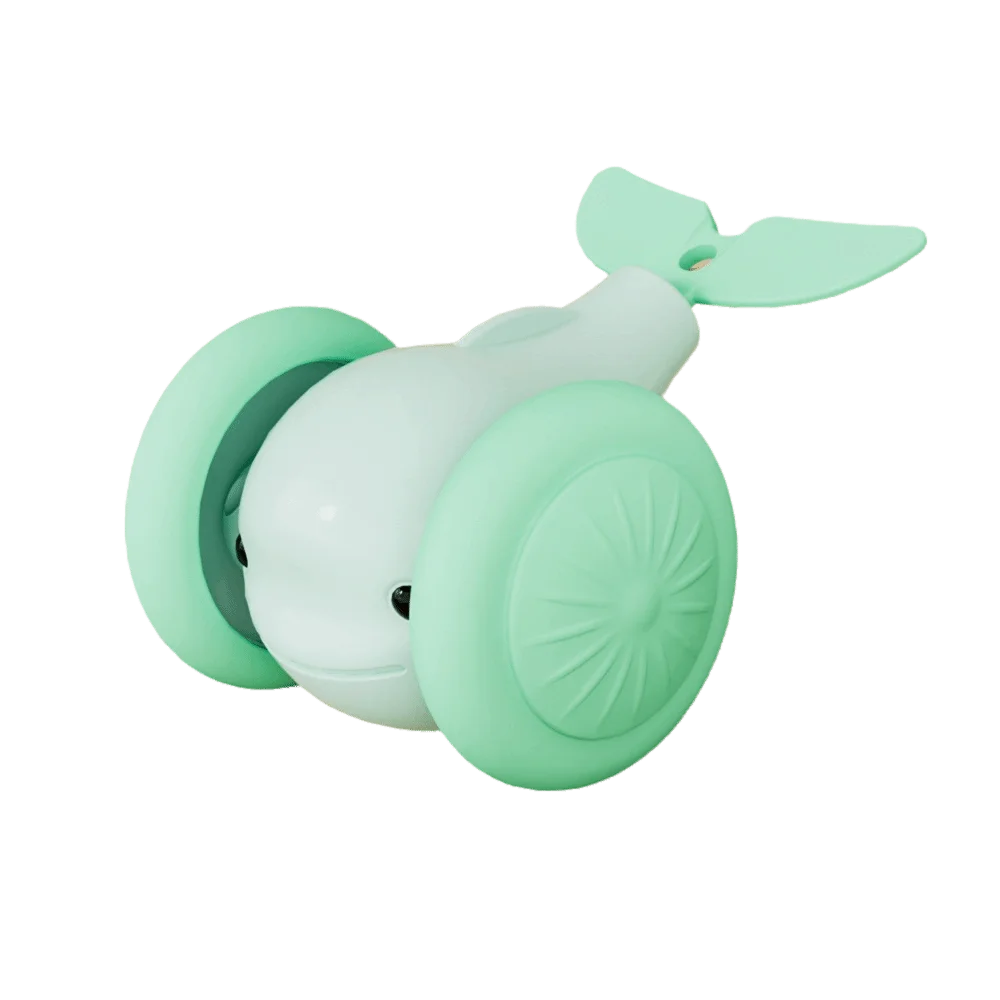 

USB Charging Cat Interactive Whale Toy Interactive Running Car Cat Teaser Toy Plastic Automatic Rolling Ball for Cats and Dogs
