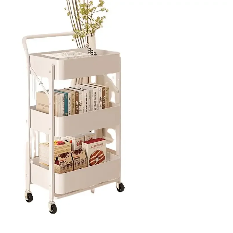 Mobile Rolling Kitchen Islands Wheels Cart Folding Spice Storage Kitchen Islands Shelves Moves Pra Cozinha Garden Furniture