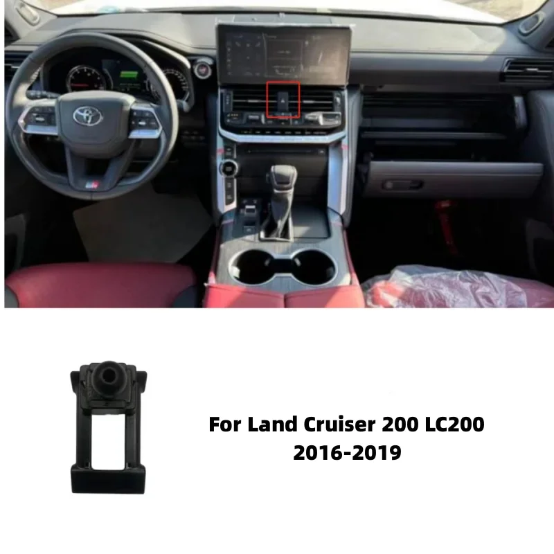 For Toyota Land Cruiser 200 LC200 LC300 2016-2022 Car Mobile Phone Holder AirVent Mount Gravity Bracket Stand Accessories