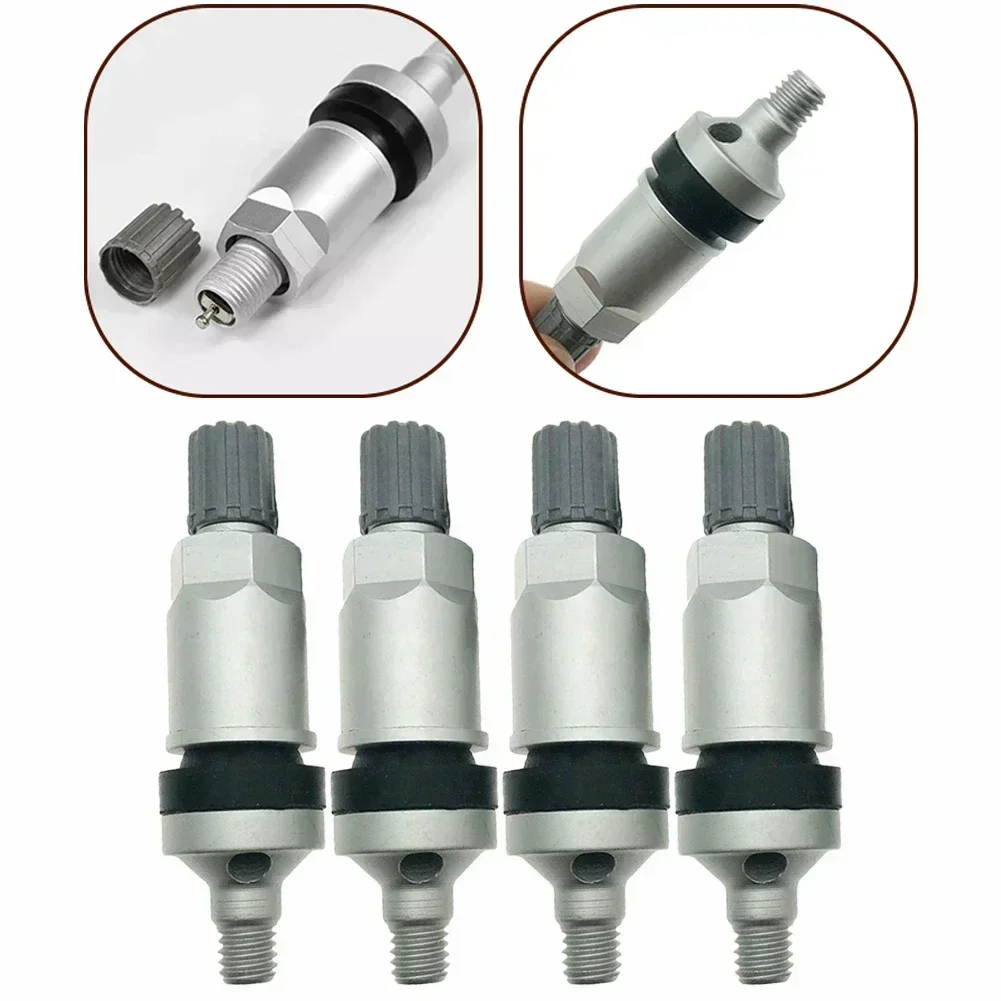 4Pcs Metal Tyre Pressure Sensor Valve Stem TPMS For Hyundai I40 Ix35 For Kia For Sportage FOR Grandeur