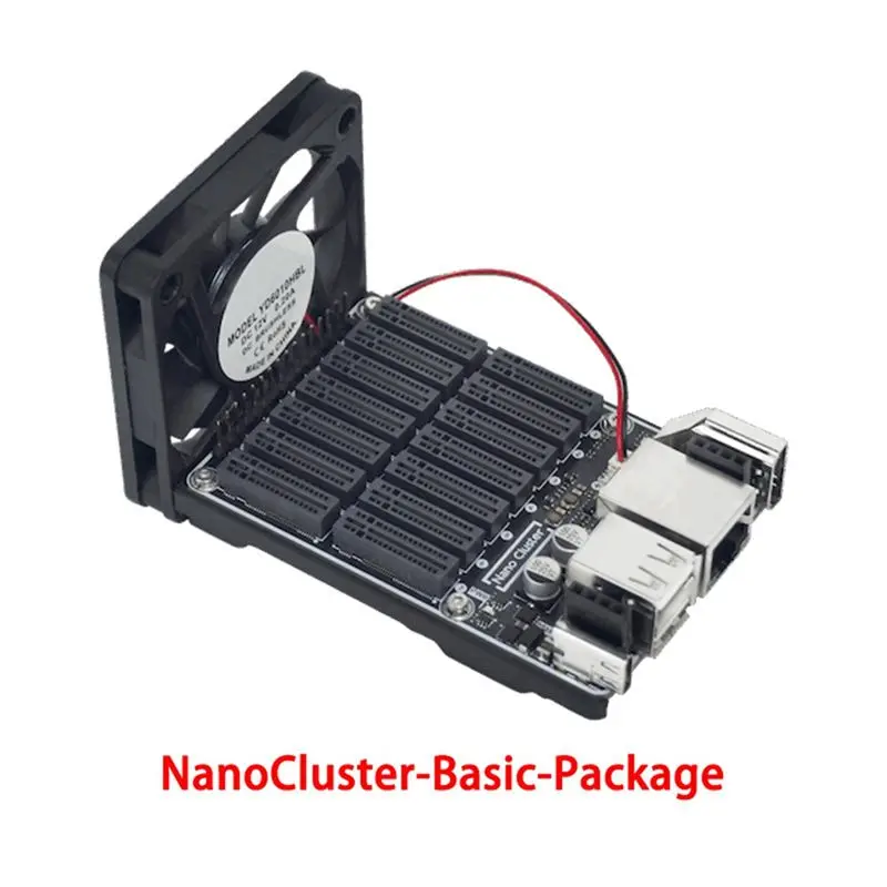 A42T-Kubernetes K3S For Compact Nanocluster 7X CM4/CM5 Nodes Mini Server Baseboard Edge AI Homelab For Raspberry Pi Cluster
